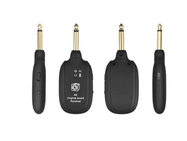 Set sistem wireless transmitator si receptor pentru chitara, A8 Original Sound